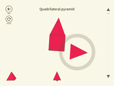 Build solids from scratch<br> in Nets Creator mode