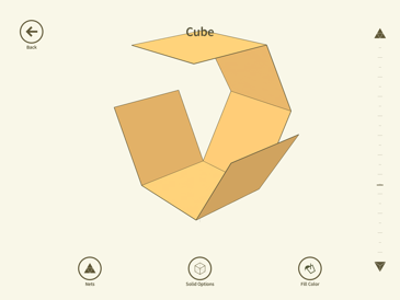 Fold and unfold 3D shapes